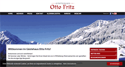 Desktop Screenshot of gaestehaus-kleinwalsertal.de